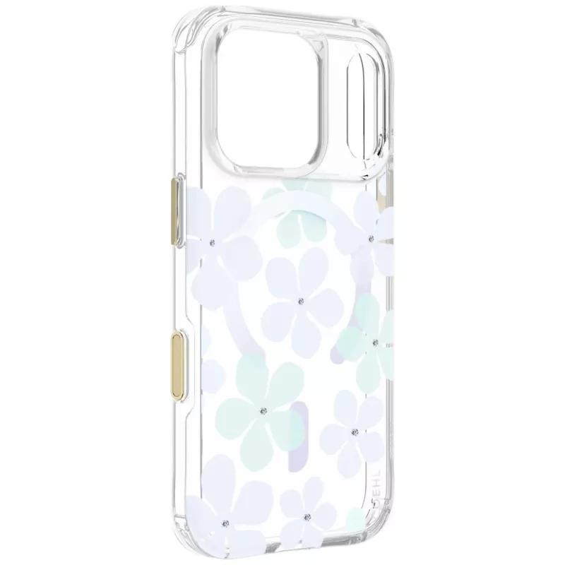UNIQ Coehl Mila hoes voor iPhone 18 Pro / 17 Pro, magnetisch laden, blauw