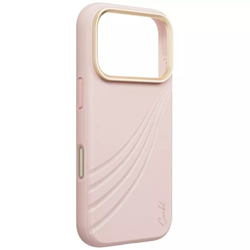 UNIQ Coehl Serina hoes voor iPhone 18 Pro / 17 Pro, magnetisch laden, roze