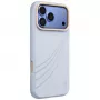 UNIQ Coehl Serina hoes voor iPhone 18 Pro Max / 17 Pro Max, magnetisch laden, blauw