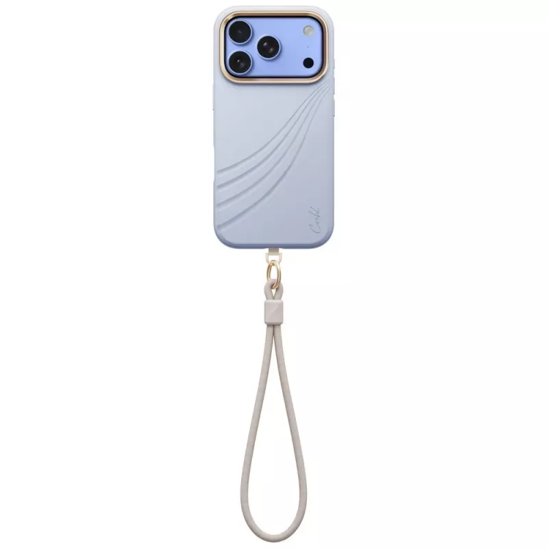 UNIQ Coehl Serina hoes voor iPhone 18 Pro / 17 Pro, magnetisch laden, blauw