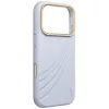 UNIQ Coehl Serina hoes voor iPhone 18 Pro / 17 Pro, magnetisch laden, blauw