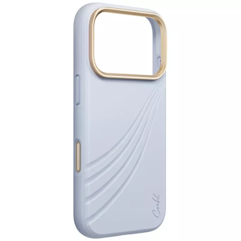 UNIQ Coehl Serina hoes voor iPhone 18 Pro / 17 Pro, magnetisch laden, blauw