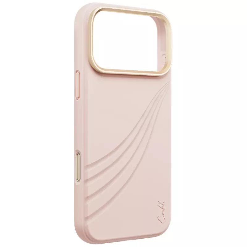 UNIQ Coehl Serina hoes voor iPhone 18 Pro Max / 17 Pro Max, magnetisch laden, roze