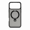 Evelatus Shield hoes met MagSafe & standaard voor Apple iPhone 18 Pro Max, matte ring, zwart