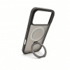 Evelatus Shield hoes met MagSafe & standaard voor Apple iPhone 18 Pro Max, matte ring, rookgrijs