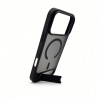 Evelatus MagSafe-hoes met rubbercoating en standaard voor Apple iPhone 18 Pro Max, zwart