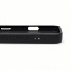 Evelatus MagSafe-hoes met rubbercoating en standaard voor Apple iPhone 18 Pro Max, zwart
