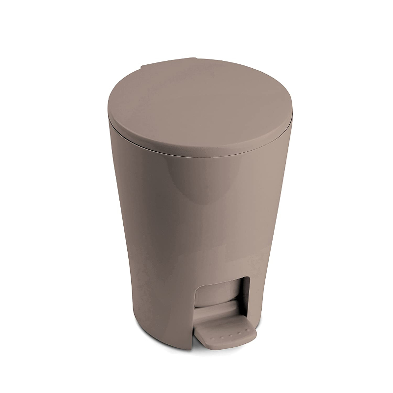 Tatay Diabolo badkamer pedaalemmer, 5 l, bruin