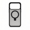 Evelatus Shield hoes met MagSafe & standaard voor Apple iPhone 18 Pro, matte ring, zwart