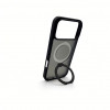 Evelatus Shield hoes met MagSafe & standaard voor Apple iPhone 18 Pro, matte ring, zwart