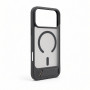 Evelatus rubber gecoat MagSafe hoesje met standaard voor Apple iPhone 18 Pro Max, rookgrijs