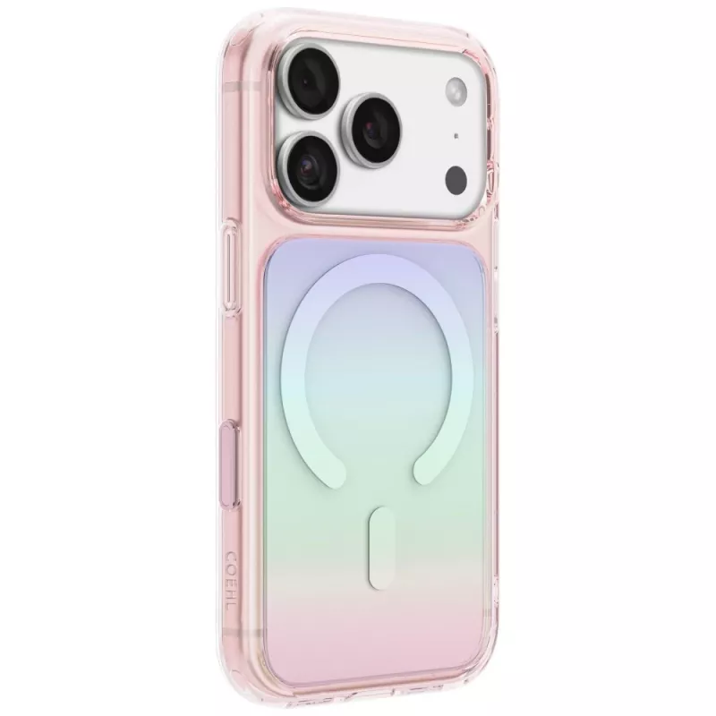 UNIQ Coehl Estelle hoesje voor iPhone 18 Pro Max / 17 Pro Max, magnetisch laden, roze