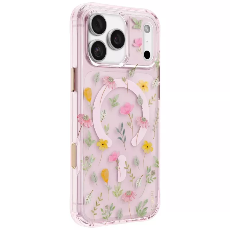 UNIQ Coehl Evie hoesje voor iPhone 18 Pro Max / 17 Pro Max, magnetisch laden, roze