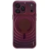 UNIQ Coehl Vela hoesje voor iPhone 18 Pro Max / 17 Pro Max, magnetisch laden, bordeauxrood