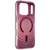 UNIQ Coehl Vela hoesje voor iPhone 18 Pro / 17 Pro, magnetisch laden, bordeauxrood