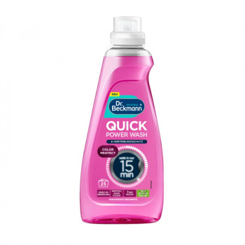 Dr.Beckmann Quick Power Wash Color Protect vloeibaar wasmiddel, 800 ml