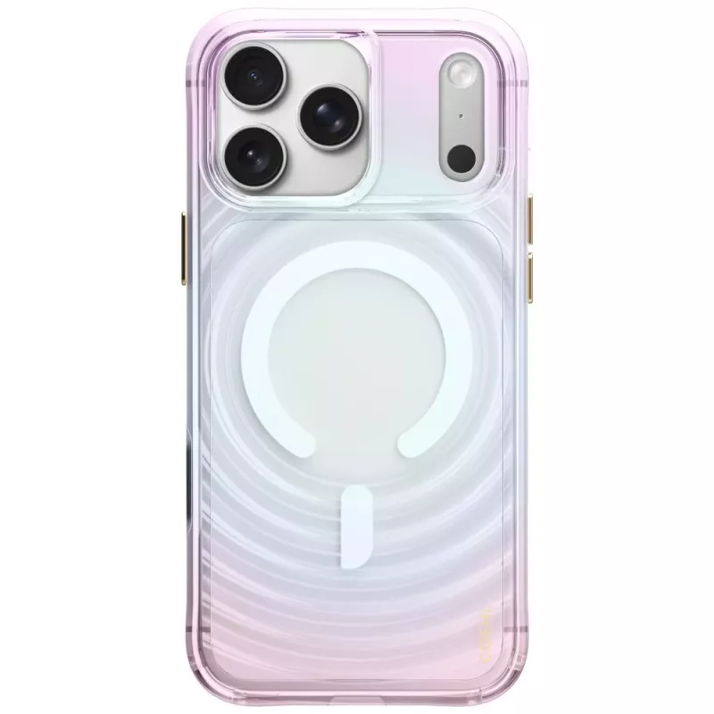UNIQ Coehl Vela hoesje voor iPhone 18 Pro Max / 17 Pro Max, magnetisch laden, opaal