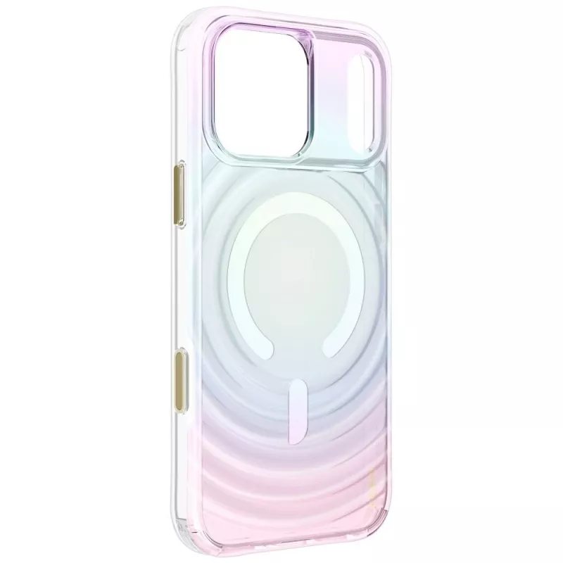 UNIQ Coehl Vela hoesje voor iPhone 18 Pro Max / 17 Pro Max, magnetisch laden, opaal