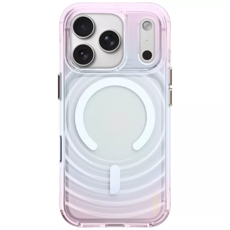UNIQ Coehl Vela hoesje voor iPhone 18 Pro /17 Pro magnetisch laden opaal