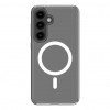 Evelatus Samsung Galaxy S24 FE transparante hoes met MagSafe