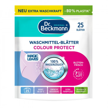 Dr.Beckmann Magic Leaves Fresh Blossom wasmiddelbladen, 25 stuks