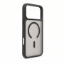 Evelatus Apple iPhone 18 Pro Max Silver-Shield Skin Feel 2-in-1 MagSafe-hoes, mat rookgrijs