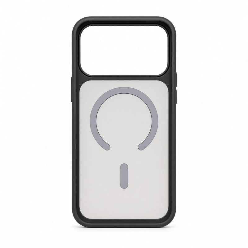 Evelatus Apple iPhone 18 Pro Max Silver-Shield Skin Feel 2-in-1 MagSafe-hoes, mat rookgrijs