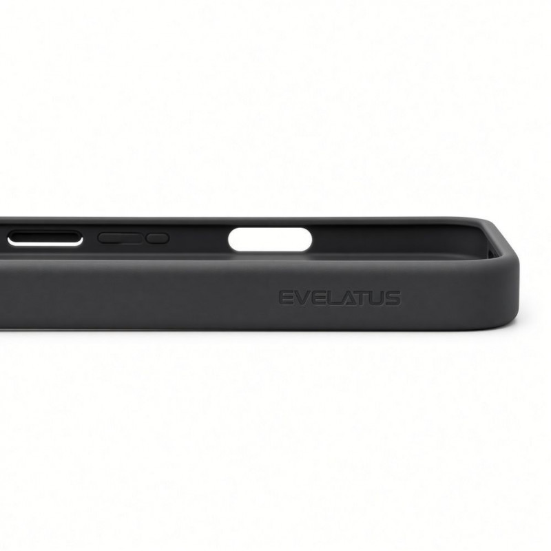 Evelatus Apple iPhone 18 Pro Max Silver-Shield Skin Feel 2-in-1 MagSafe-hoes, mat rookgrijs