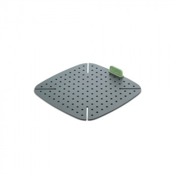 LEKUE mat voor heteluchtfriteuse, grijs