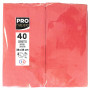 PROnappe servetten 38,0 x 38,0 cm rood