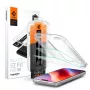 Spigen Glas.TR EZ Fit Pro HD AC 2-pack displayschermglas iPhone 16 Pro / 17 / 17 Pro / 18 Pro transparant