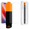 Spigen Glas.TR EZ Fit Pro HD AC 2-pack displayschermglas iPhone 16 Pro / 17 / 17 Pro / 18 Pro transparant