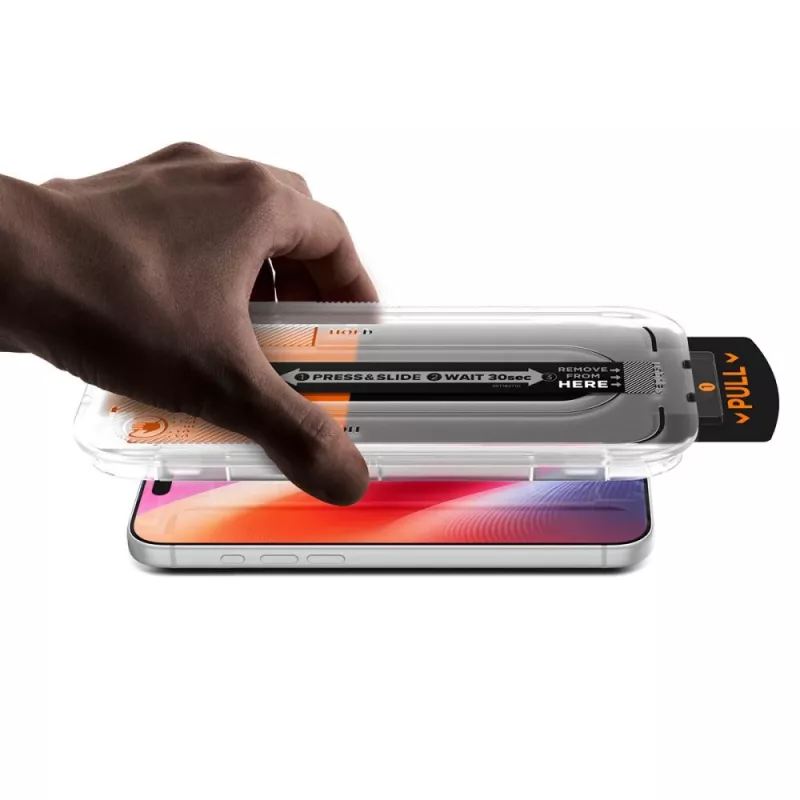 Spigen Glas.TR EZ Fit Pro HD AC 2-pack gehard glas iPhone 16 Pro Max / 17 Pro Max / 18 Pro Max doorzichtig