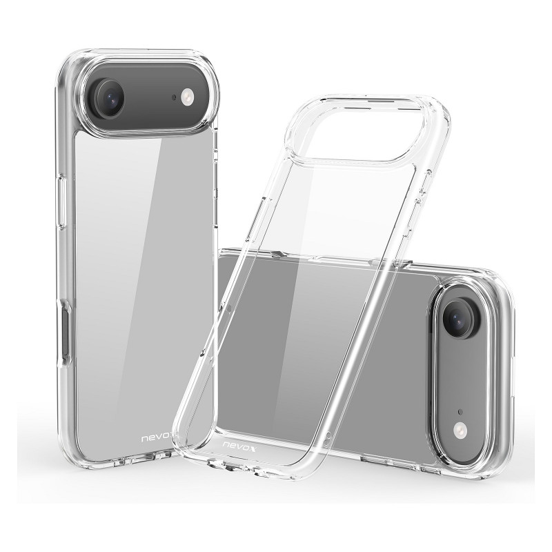 Nevox StyleShell FLEX hoes voor iPhone 17 Air, transparant (2511)