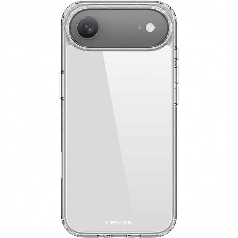 Nevox StyleShell FLEX hoes voor iPhone 17 Air, transparant (2511)