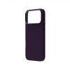 Just Must JM lederen hoes met MagSafe voor iPhone 18 Pro Max, paars