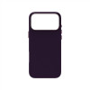 Just Must JM lederen hoes met MagSafe voor iPhone 18 Pro, paars