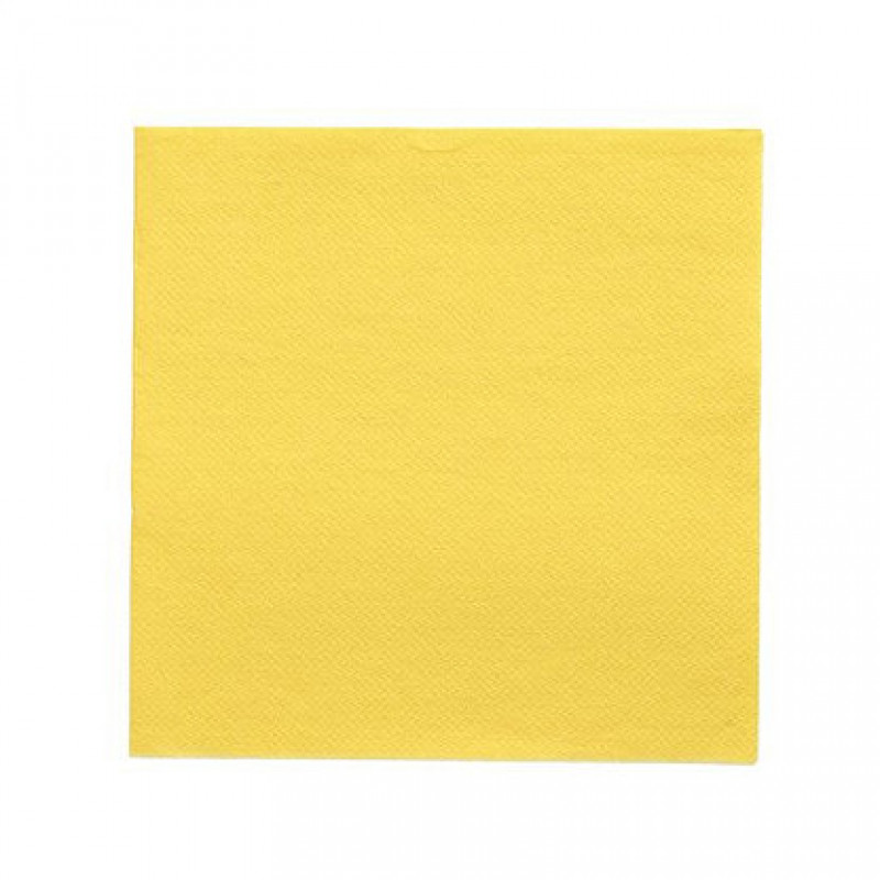 PAPSTAR servetten 32,0 x 32,0 cm 2-laags geel