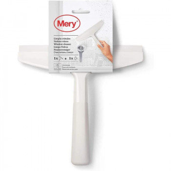 MERY raam- en douchetrekker met zuignap, 24 x 23 x 3,5 cm
