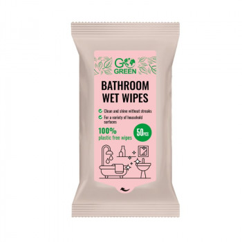 Gogreen vochtige doekjes voor de badkamer, 50 stuks