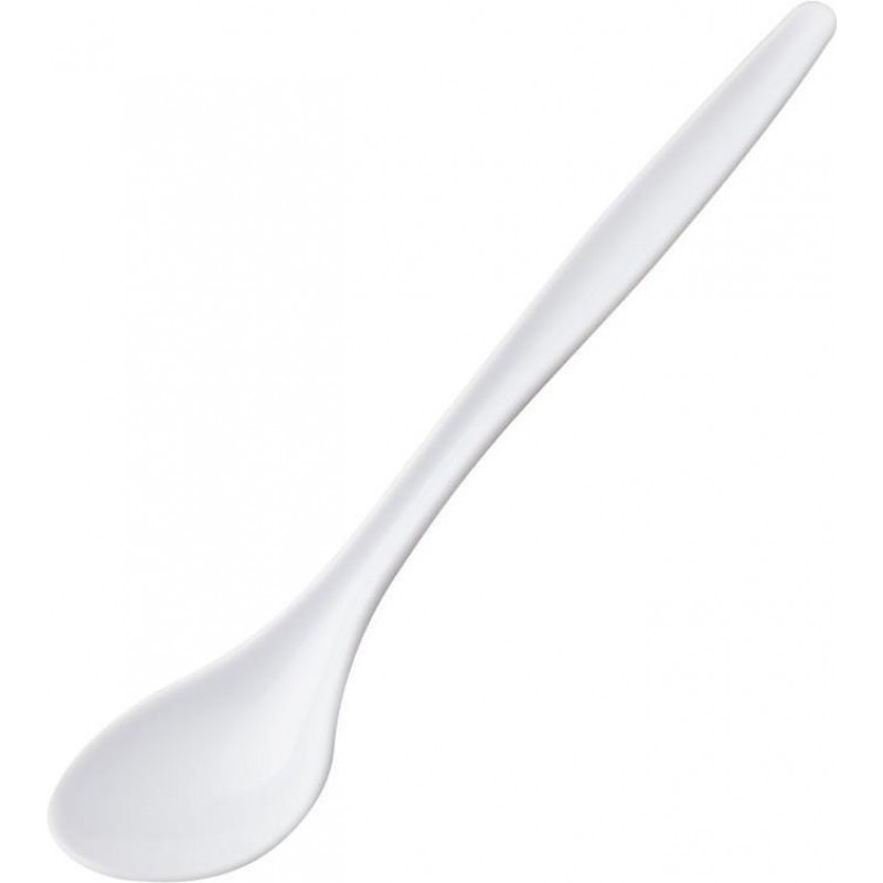 Westmark eierlepels, 6-delige set, 14,5 cm, wit kunststof