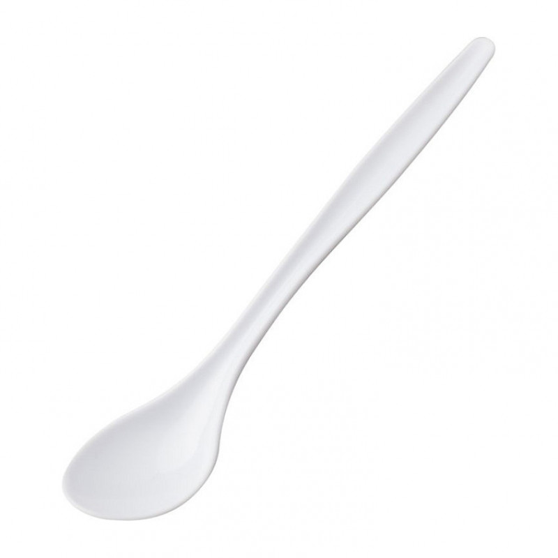 Westmark eierlepels, 6-delige set, 14,5 cm, wit kunststof