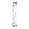 Westmark eierlepels, 6-delige set, 14,5 cm, wit kunststof
