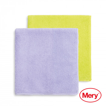 MERY microvezel schoonmaakdoekjes, 2 stuks, 38x36 cm