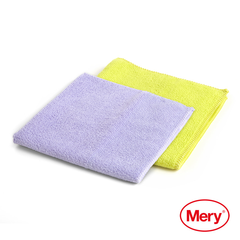 MERY microvezel schoonmaakdoekjes, 2 stuks, 38x36 cm