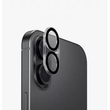 UNIQ Optix Clearshield Frameguard camera-objectiefbeschermglas voor iPhone 17, kristalhelder, met applicator