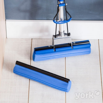 YORK MOP TOP opsteekbare wismopkop van spons als vervanging