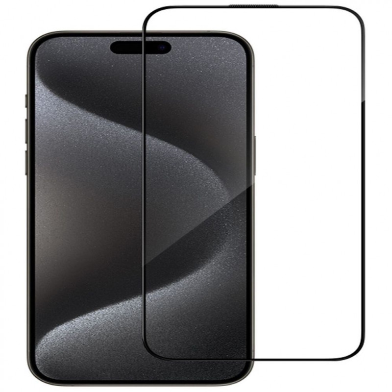 Connect 2.5D Full Cover antistatisch displayschermglas voor Apple iPhone 16