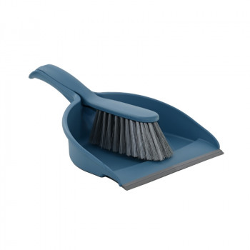 YORK COMPACT stofblik en borstelset met rubberrand