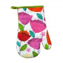 Asi Collection hittebestendige handschoen, bloemenpatroon
